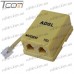 Купить Сплиттер ADSL с телефонным кабелем 0,2метра, Tcom по выгодной цене